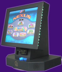 Nexus Countertop Touchscreen Video Arcade Bar Game System From Coastal Amusements