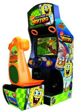 Nicktoons Nitro Racing / Kids Video Arcade Game From Betson / Raw Thrills