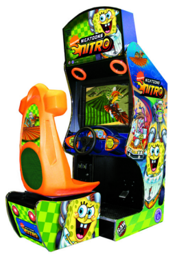 Nicktoons Nitro Racing / Kids Video Arcade Game From Betson / Raw Thrills