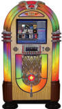 RockOla Nostalgic Bubbler Music Center Touchscreen Digital Jukebox Model QB8-PV3 / J-70254-A By RockOla Jukeboxes