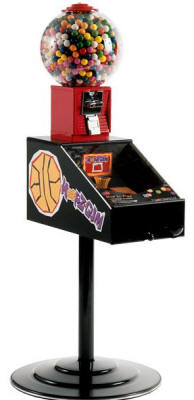 Sports Challenge Gumball Machine By Northernwestern Mfg From BMI Gaming : 1-800-PINBALL