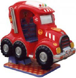 NYFD Fire Truck Kiddie Ride - 26014 | From Falgas Amusement Rides