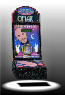 Omar The Mystic Fortune Teller (Metal Cabinet) By Impulse Industries From BMI Gaming