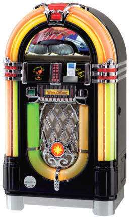 Wurlitzer Model 1015 CD iPod Jukebox OMT With Bose Acoustimass Speakers From Wurlitzer Jukeboxes