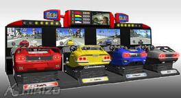 Outrun 2 SP SDXDeluxe Mode Motion Simulator Racing Video Arcade Game From SEGA Arcade Amusements