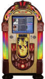 Peacock Music Center Touchscreen Digital Jukebox Model J-70266-A-PV3 By Rock Ola Jukeboxes