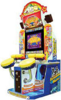 Percussion Master Video Arcade Drum Game Machine