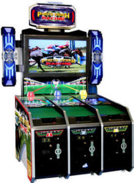 Photo Finish Racing Horse Racing Sports Ticket Redemption Game From ICE / Innovative Concepts In Entertainment / Namco