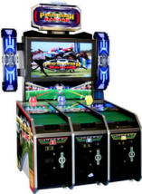 Photo Finish Racing Horse Racing Sports Ticket Redemption Game From ICE / Innovative Concepts In Entertainment / Namco 