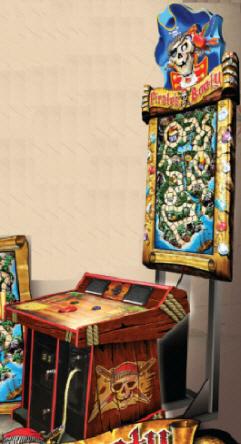 Pirate's Booty Deluxe Ticket Videmption Arcade Game - Button Control Model From Team Play Inc