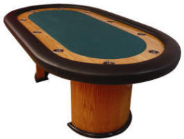 Commercial Poker Table 4 - PT4684 | Worldwide Poker Table Delivery From BMI Gaming: 1-800-PINBALL