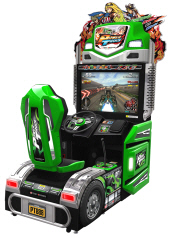 Power Truck Video Arcade Truck Racing Game From Wahlap Technology