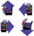 Power Boat Video Motion Simulator Game - Motion Action Diagram