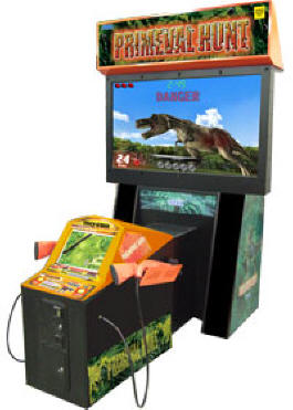 Primeval Hunt Standard Model Video Arcade Game From SEGA Arcade Amusements