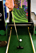 Putt Championship Edition Miniature Golf Side Picture Video Arcade Game / Putt! Mini Golf Arcade By Athyrio Games and Chicago Gaming Company