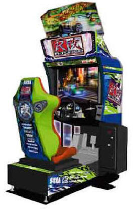 R-Tuned : Ultimate Street Racing Video Arcade Game From SEGA Arcade Amusements