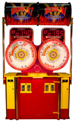 Red Hot ! 2 Player Ticket Redemption Ball Game From Benchmark Games