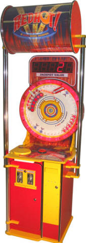 Red Hot ! 1 Player Ticket Redemption Ball Game From Benchmark Games