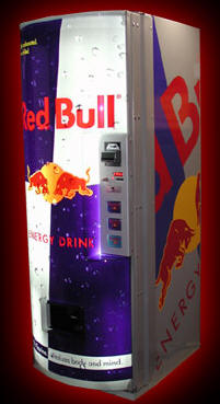 Red Bull Vending Machine From BMI Gaming