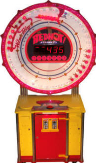 Red Hot " Xtreme 7's / X-Treme 7s Ticket Redemption Game From Benchmark Games