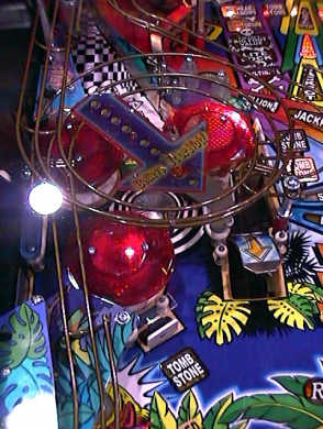 Ripley's Believe It or Not Pinball Machine - Mid Left Playfield Picture From BMI Gaming - 1-866-527-1362 