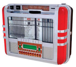 Rock Ola Wallette Remote Jukebox Controller Coin Operated Red Model BB-70101-1A By RockOla Jukeboxes