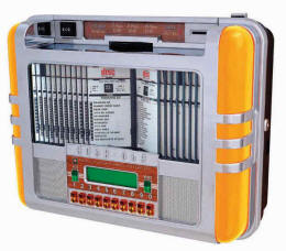 Rock Ola Wallette Remote Jukebox Controller Coin Operated Yellow Model BB-70101-A By RockOla Jukeboxes