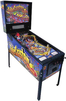 Brand New RollerCoaster Tycoon Pinball Machine By Stern From BMI Gaming!