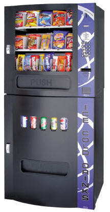 Seaga HF3500 /  HF-3500 Elite Series Snack / Soda Combo Vending Machine By Seaga From BMI Gaming