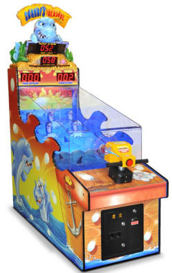 Sharky's Treasure Ticket Redemption Game From Bob's Space Racers / BSR