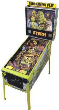 Shrek Pinball Machine By Stern Pinball From BMI Gaming: 1-800-PINBALL