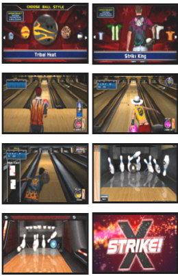 Silver Strike Bowling LIVE Bowling Video Arcade Game Screenshots