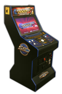 Silver Strike Bowling 2009 LCD Cabinet Model Video Bowling Machine From FunCo / Incredible Technologies