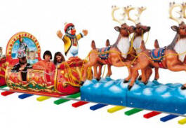 Snow Train Kiddie Ride - 20477 | From Falgas Amusement Rides