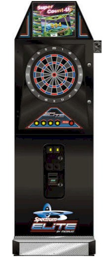 Medalist Spectrim Elite T Dart Board / Commercial Coin Operated Bar Electronic Dartboard Machine By Medalist Marketing 