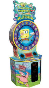 Spongebob Squarepants Jelly Fishing / Jellyfishing Ticket Redemption Game By Betson
