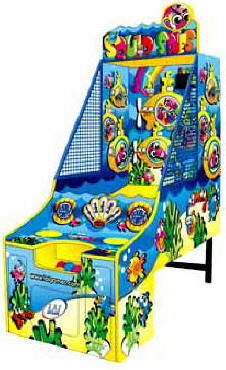 Squid Spies Ball Toss Game - Ticket Redemption Game From LAI Games