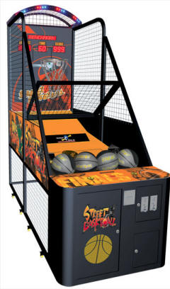 Street Basketball II 2 Compact Basketball Arcade Game Machine From Benchmark Games