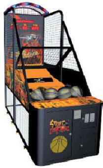 Street Basketball II 2 Compact Basketball Arcade Game Machine From Benchmark Games