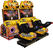Super Bikes 2 Twin / Superbikes 2 Twin Motorcycle Video Arcade Racing Game From Raw Thrills