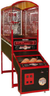 Super Shot Basketball Machine / SuperShot Basketball Arcade Game From Skee Ball