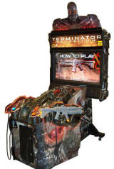 Terminator Salvation Video Arcade Shooting Game From Playmechanix and Betson