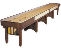 The Ambassador Shuffleboard Table By Venture Entertainment Shuffleboards