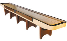 The Classic Shuffleboard Table By Venture Entertainment Shuffleboards