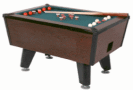 Tiger Cat Bumper Pool Table By Valley From BMI Gaming: 1-800-PINBALL