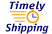 Timely Shipping Logo