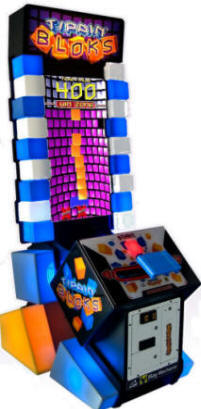 Tippin' Bloks / Tippin Blocks Video Redemption Game From PlayMechanix / ICE Games