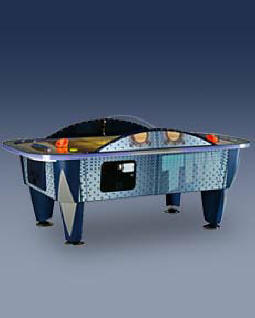 Titan Coin Operated Air Hockey Table By ICE | From BMI Gaming : 1-800-PINBALL