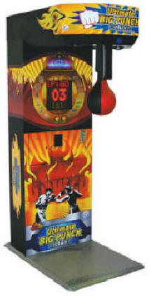 Ultimate Big Punch Deluxe Boxing Arcade Game / Boxing Machine | Coin Operated or Free Play |  By Smart Industries