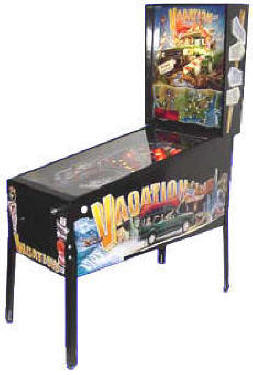 Vacation American Pinball Machine From Chicago Gaming | From BMI Gaming: 1-866-527-1362 